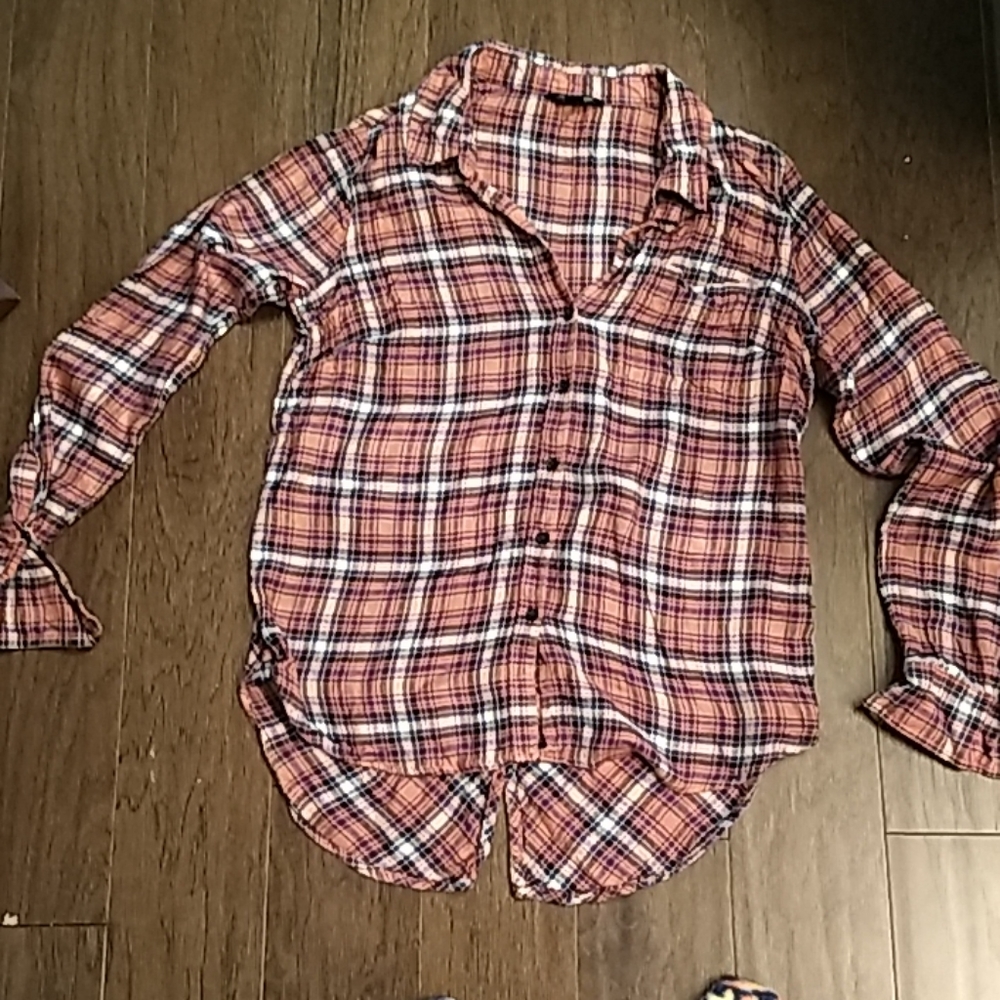 Lucky Brand small plaid shirt